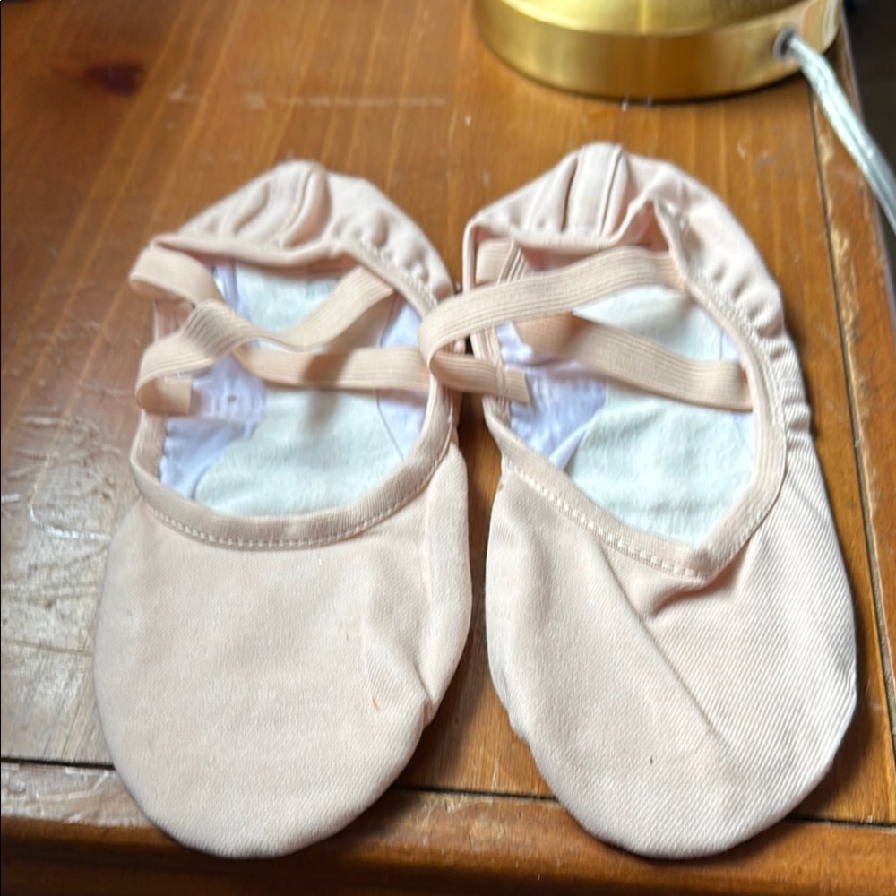 Ballet Shoes in Light Peach